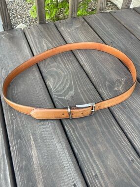 COACH 5901 BritishTan English Bridle Leather Women's Classic Belt